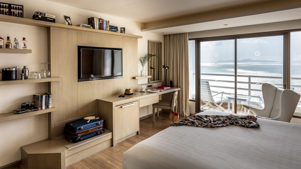 Executive Room, 2 Twin Beds, Club Lounge Access, Sea View