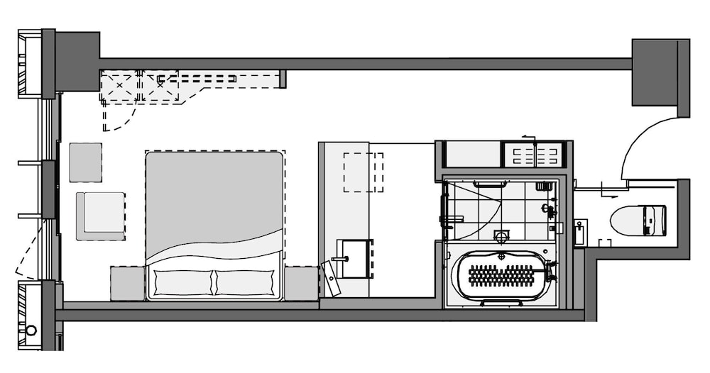 Superior Room, 1 King Bed, Non Smoking, Bathtub - Photo 13