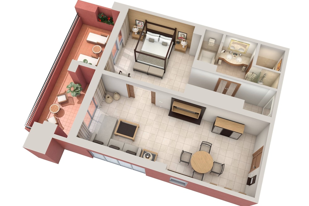 Suite, 1 Bedroom, Ocean View (Balcony) thumbnail 5
