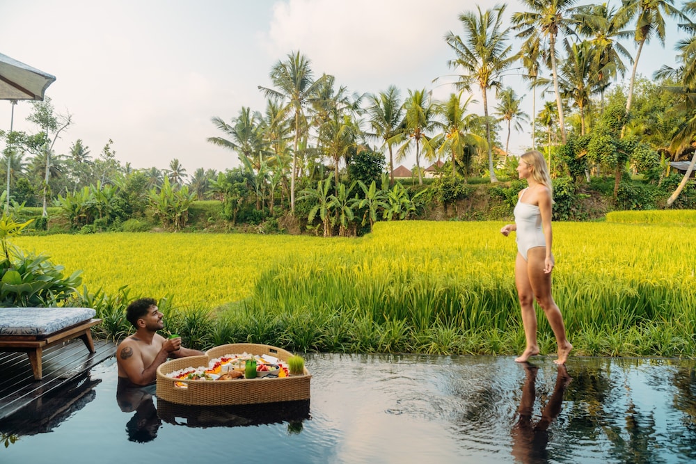 Royal Two-Bedroom Rice Field View Villa with Private Pool