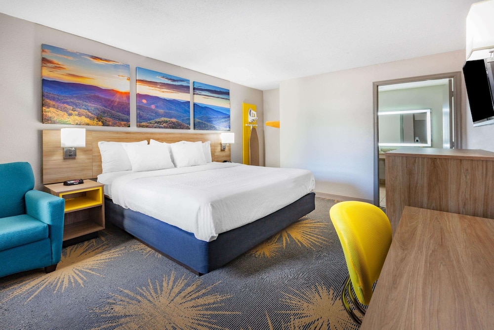 Standard Room, 1 King Bed, Accessible, Non Smoking at Days Inn by Wyndham Roanoke/Hollins Near I-81 in Roanoke