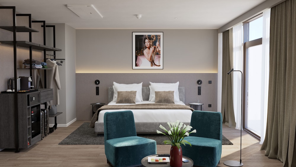 Junior Suite with Balcony - Track View