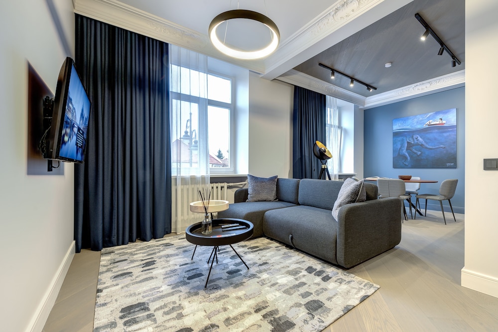 Luxury One Bedroom Apartment, Town Hall Sq. View (Didzioji St. 20)