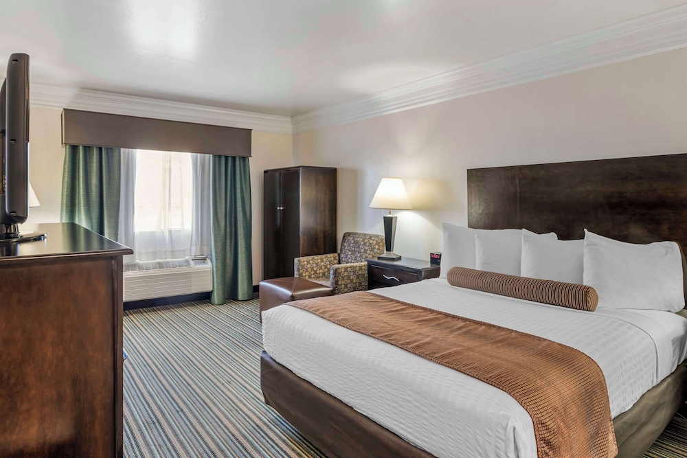 Standard Room, 1 Queen Bed, Non Smoking, Refrigerator & Microwave photo 3