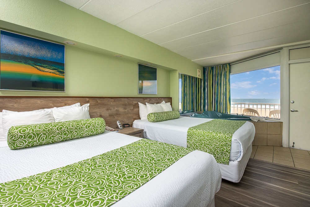 Deluxe Room, 2 Double Beds, Kitchenette, Ocean View - Photo 4