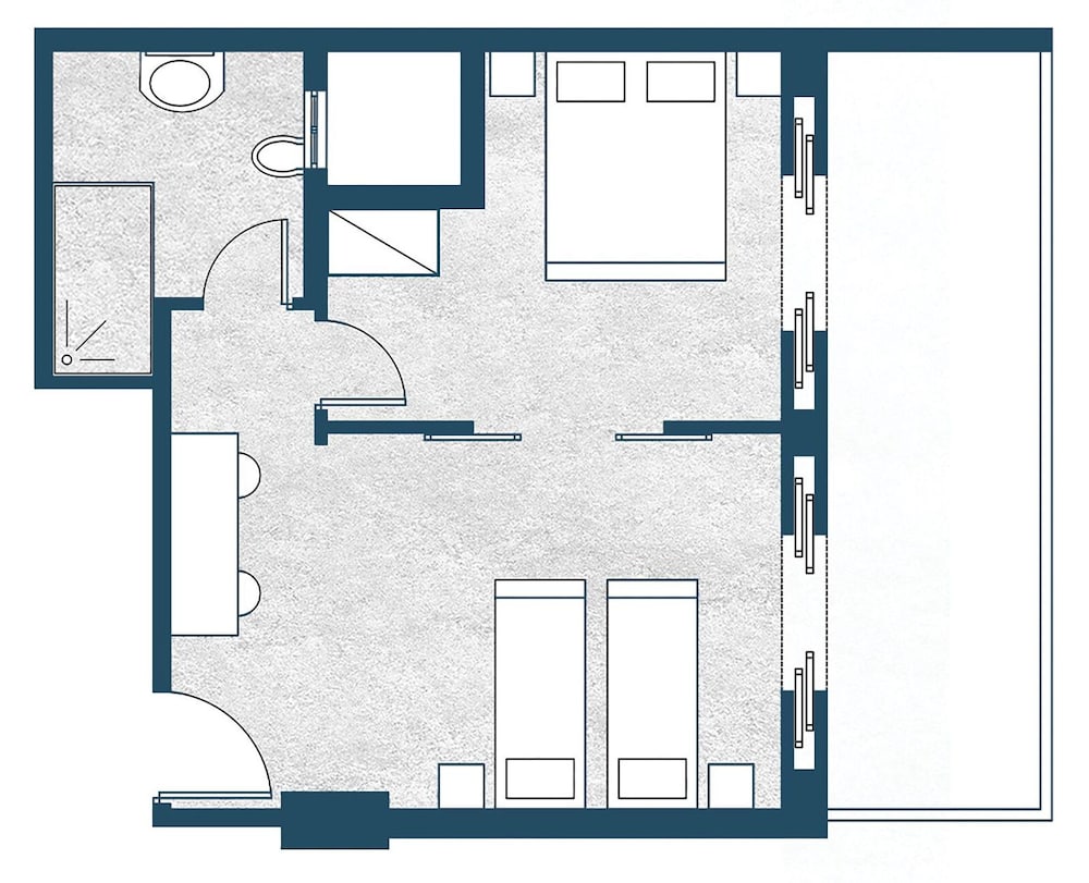 Superior Apartment, Multiple Beds, City View (Second floor, Zilean D6)
