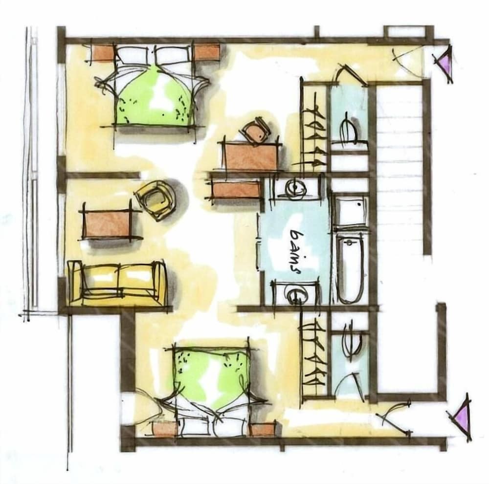 Suite Luxe, 2 chambres, vue ville