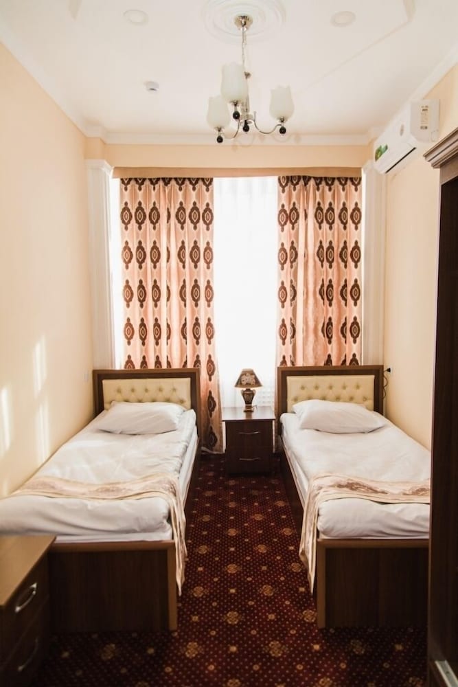 Standard Twin Room (Bathroom outside of the room)