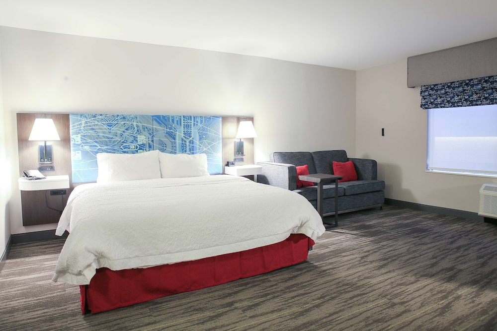 Room, 1 King Bed with Sofa bed, Accessible (Mobility & Hearing, Roll-in Shower) photo 3