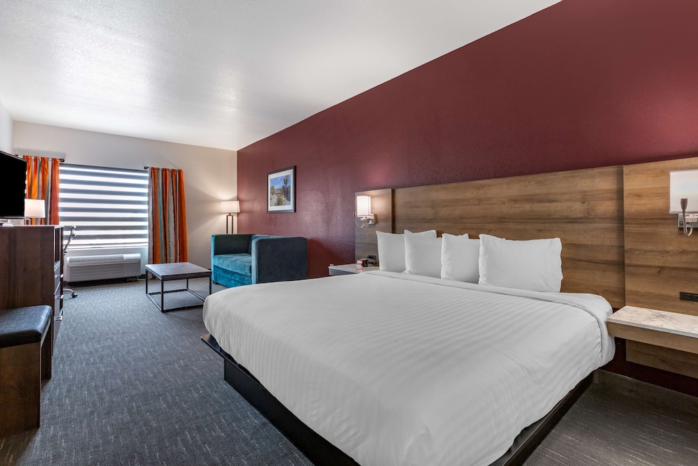 Suite, 1 King Bed, Non Smoking, Refrigerator & Microwave (with Sofabed) photo 1