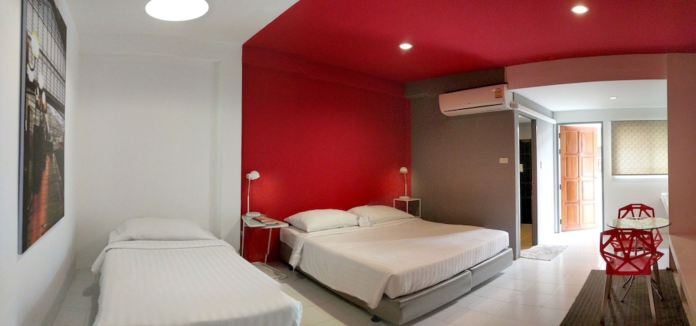 Standard Triple Room, 1 Bedroom, City View