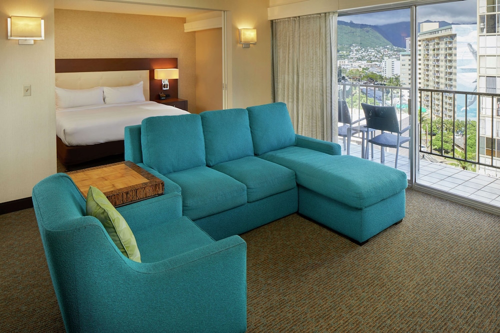 Suite, 1 King Bed with Sofa bed (Waikiki Suite, City/Mountain View) - Photo 1