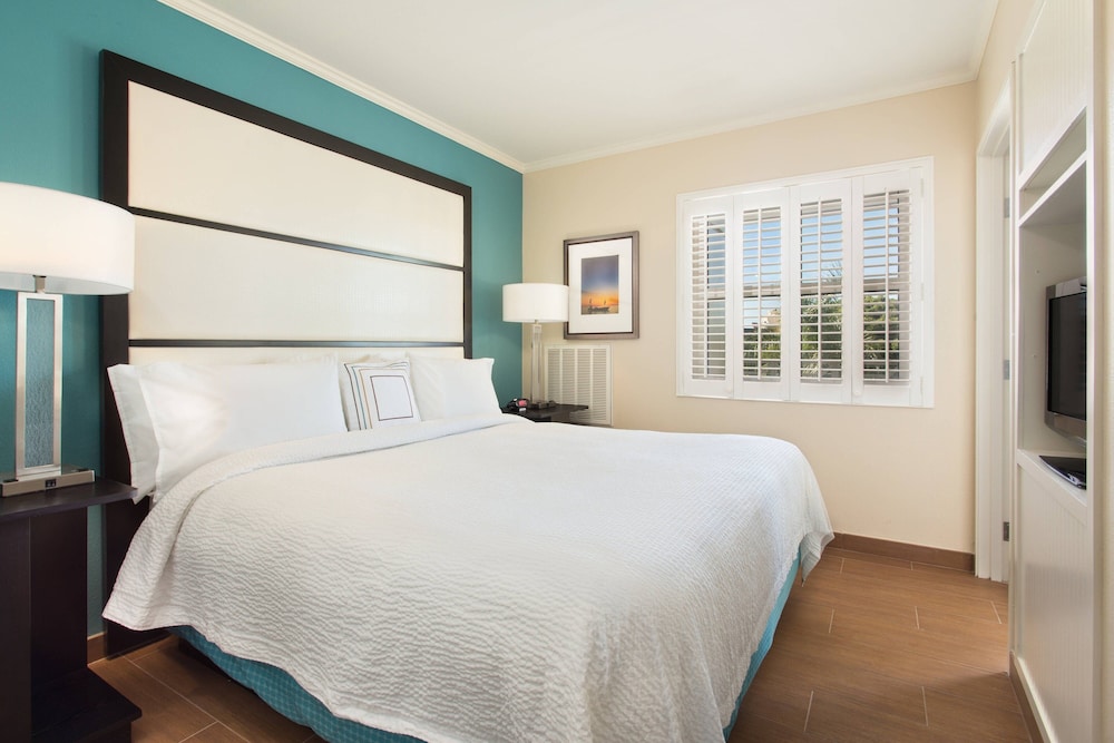 Suite, 1 King Bed with Sofa bed (Hearing Accessible)