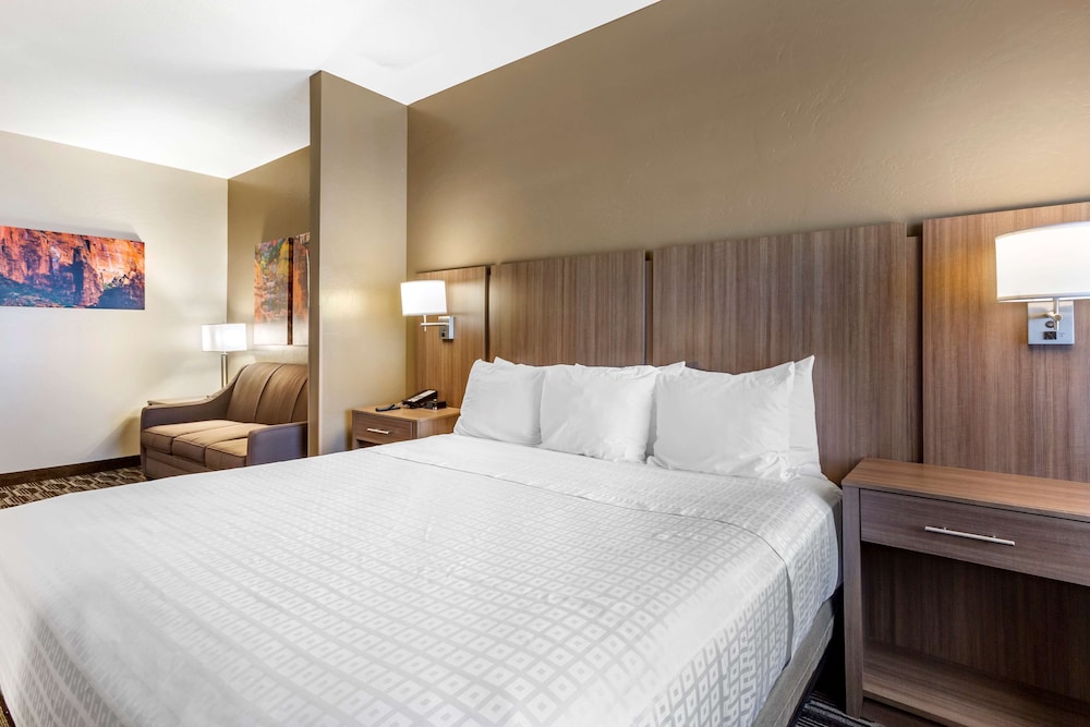 Suite, 1 King Bed, Non Smoking, Refrigerator & Microwave (with Sofabed) photo 3