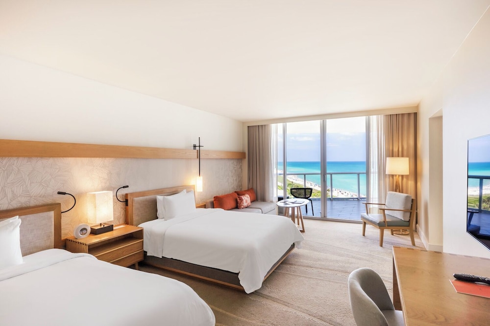 Ocean View Junior Suite Two Queen with Balcony photo 1