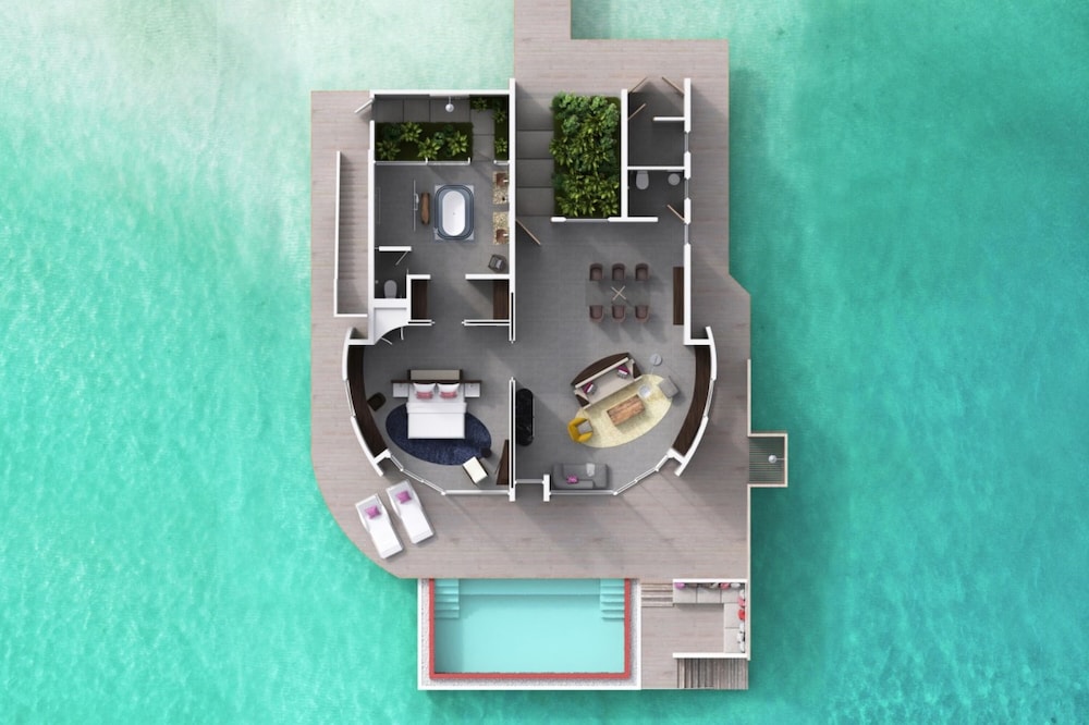 Villa, Private Pool (lagoon)