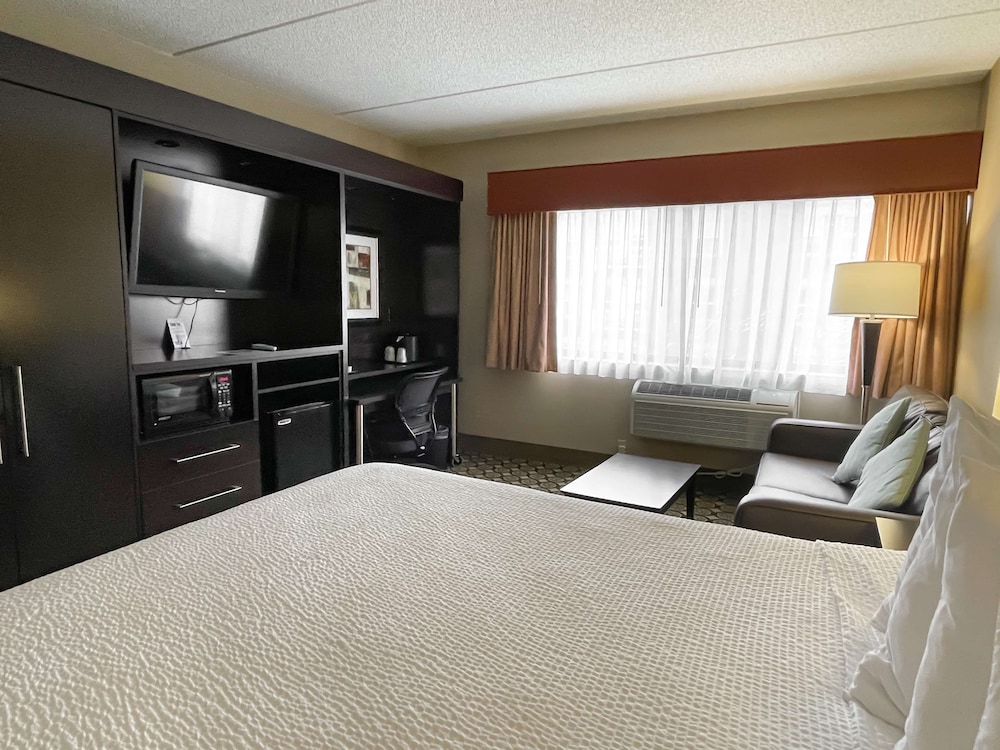 Standard Room, 1 King Bed, Refrigerator & Microwave, Corner (Queen sofabed) - Photo 3