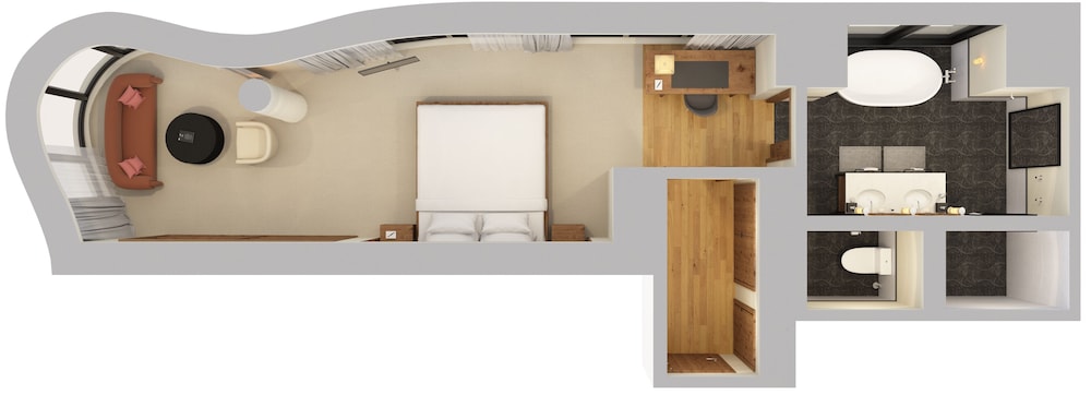 Studio Suite, Corner (Skyline)