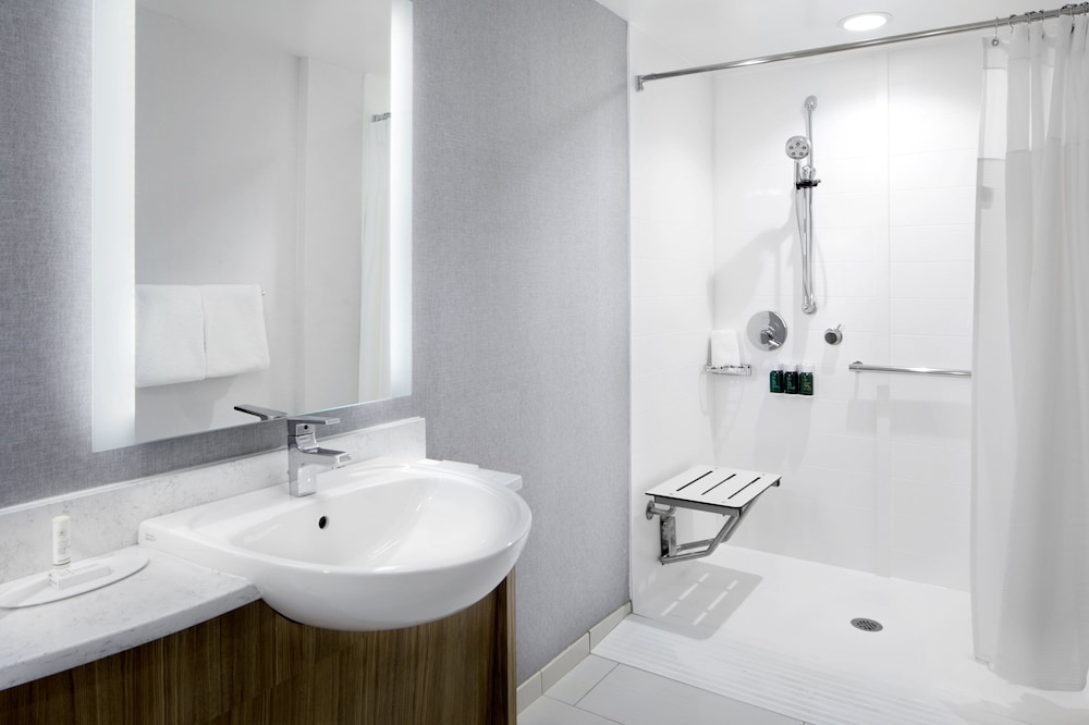 Suite, 1 King Bed (Mobility/Hearing Access, Roll-In Shwr)