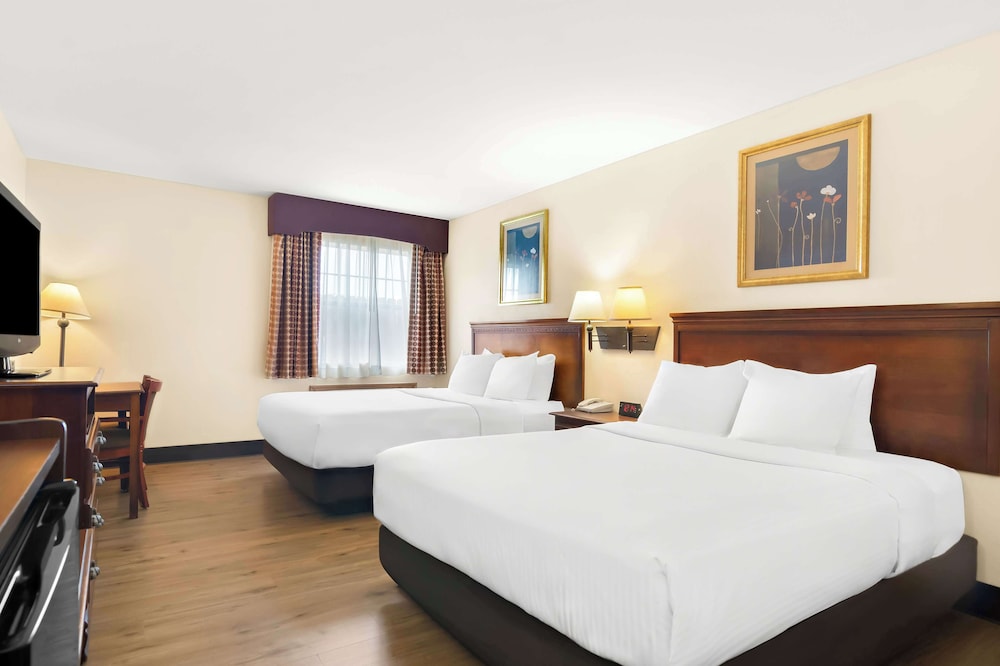 Standard Room, 2 Queen Beds, Non Smoking, Refrigerator & Microwave