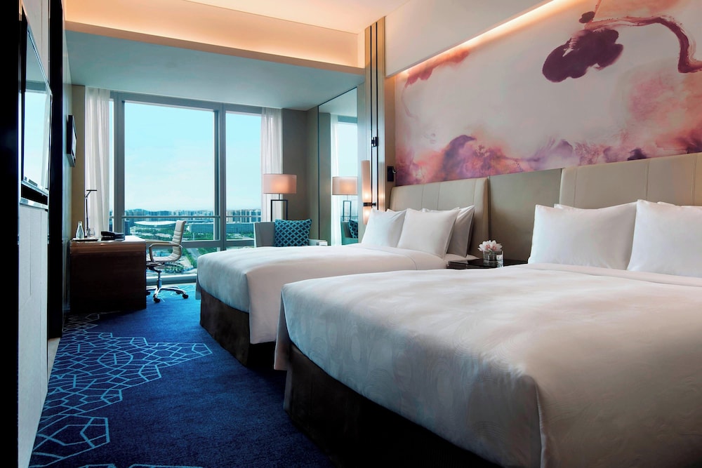 Room, 2 Double Beds, City View (Tower)