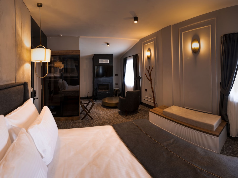 Luxury Room, Fireplace photo 1