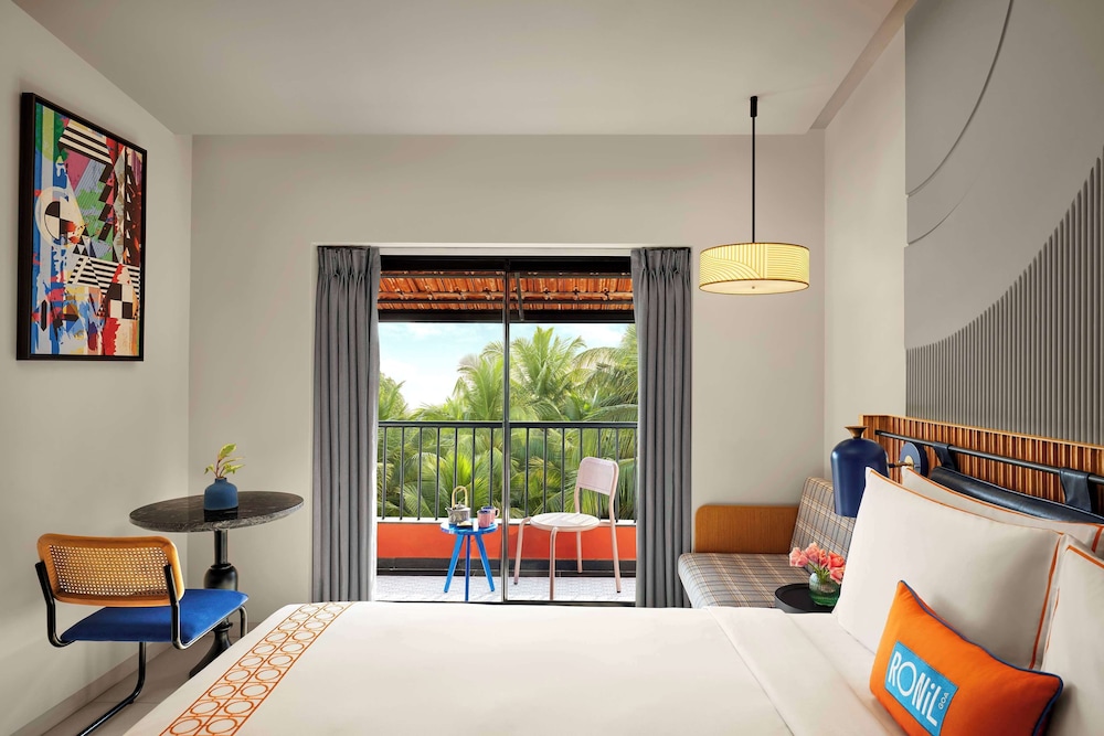 King Room with Balcony and Pool View - Complimentary Mini Bar Access