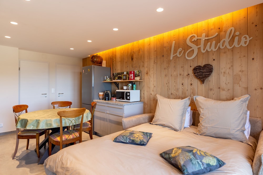 Luxury Studio, Ensuite, Mountain View (Le Studio) photo 1