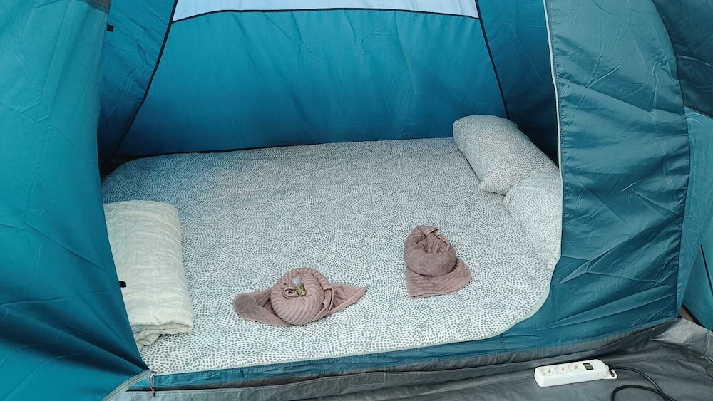 Basic Tent, 2 Queen Beds