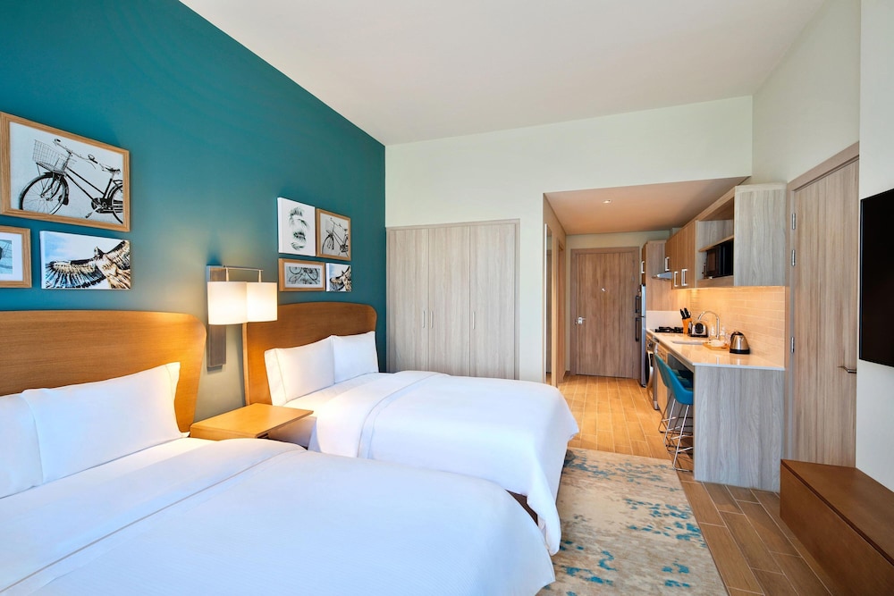 Studio, 2 Double Beds