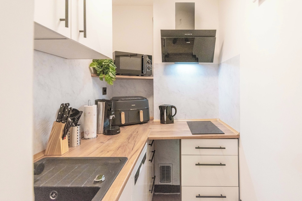 Business Apartment, 2 Twin Beds, Non Smoking, Kitchen