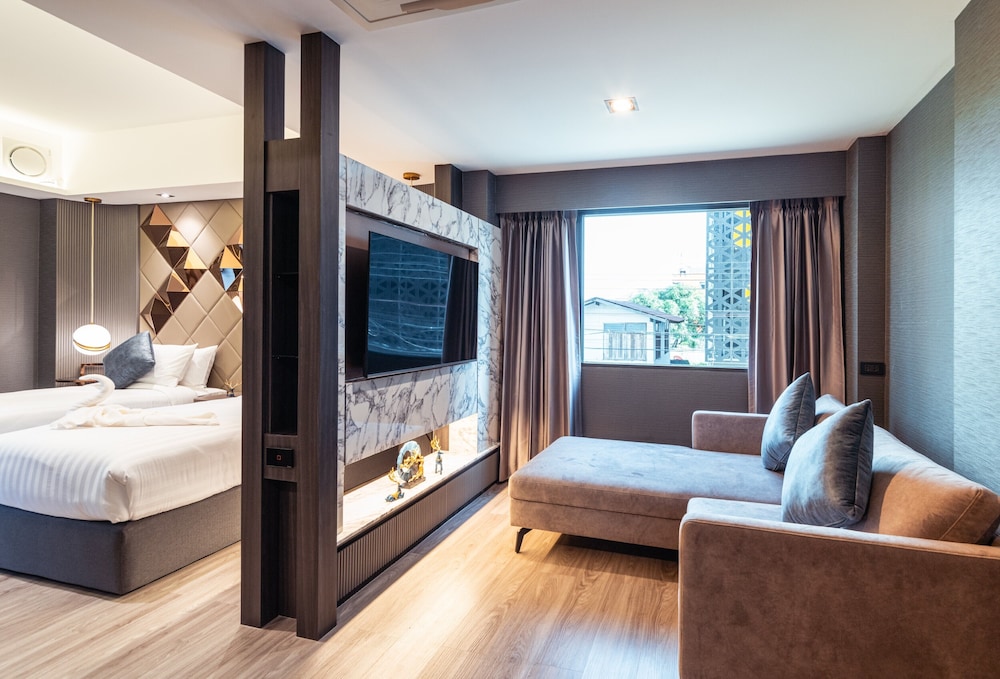 豪华双床房