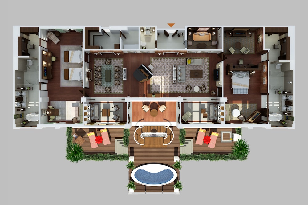 Grand Suite, 2 Bedrooms, Ocean View - Photo 6