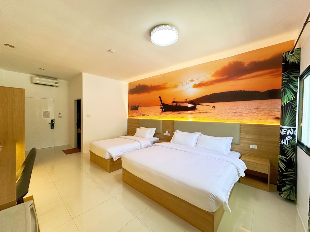 Family Triple Room, Courtyard View