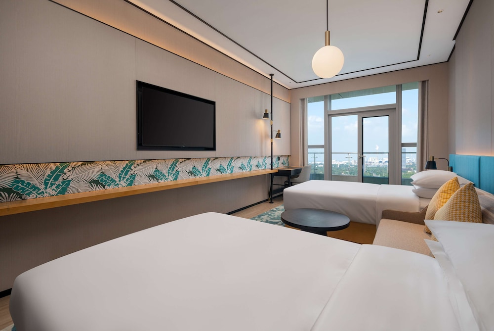 Room, 2 Twin Beds, Sea View