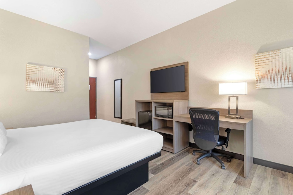 Standard Room, 1 King Bed, Non Smoking, Refrigerator & Microwave (Walk-in Shower) photo 2