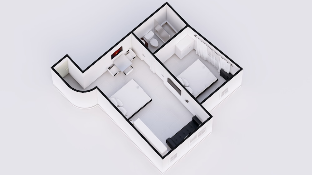 Supreme Deluxe One Bedroom Kitchen