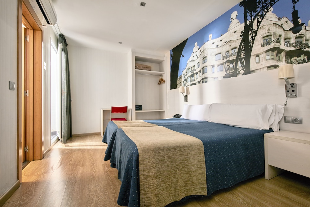 Habitación Doble Estándar, 2 Camas Individuales, Balcón