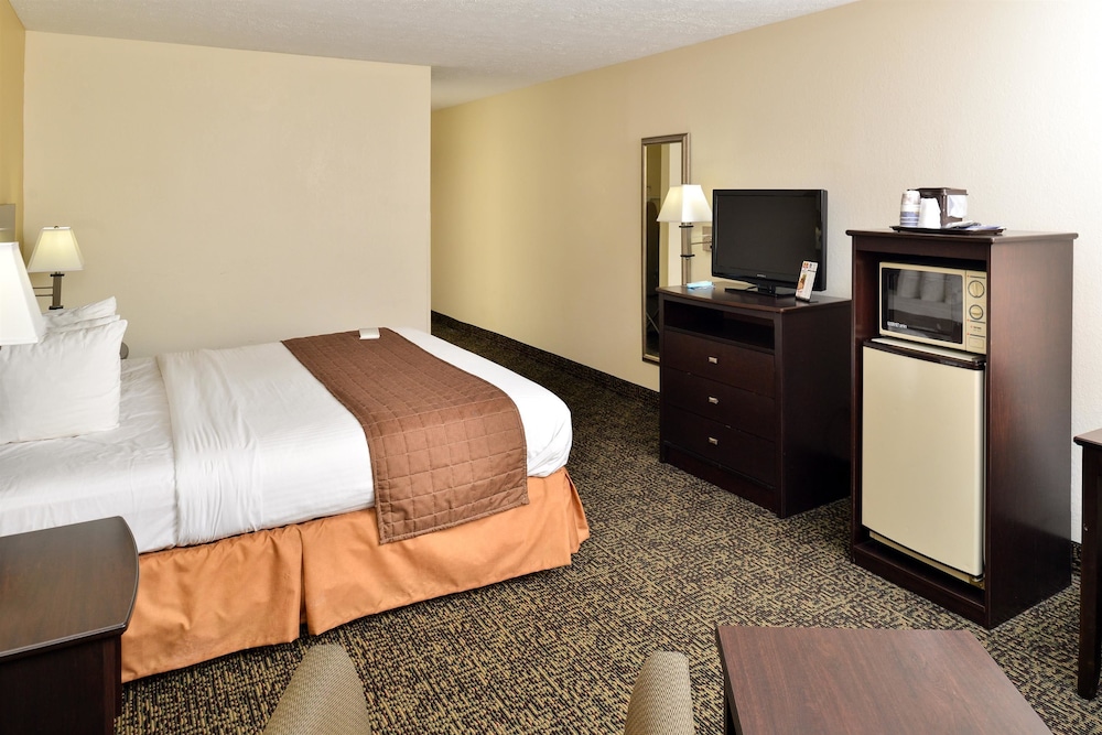 Standard Room, 1 King Bed, Non Smoking, Refrigerator & Microwave - Photo 4