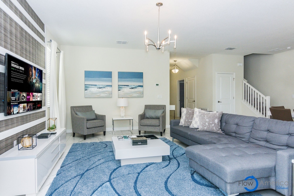 Fancy Family Home at Championsgate Chg101, Billede 58