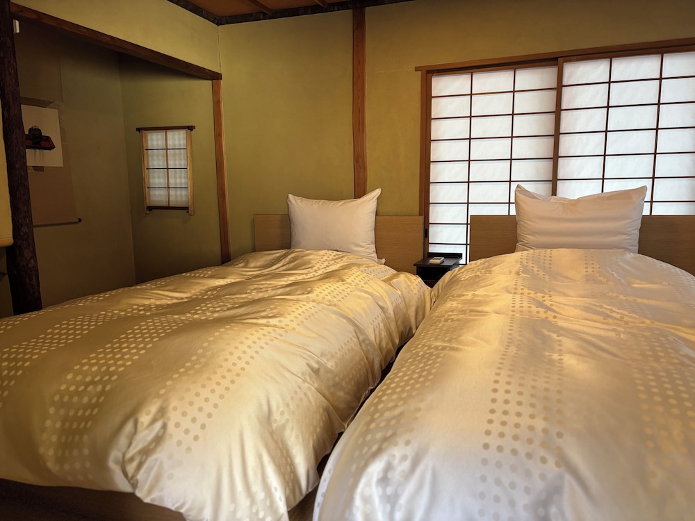 Twin Room with Indoor Hot Spring Bath and Open-Air Bath photo 3