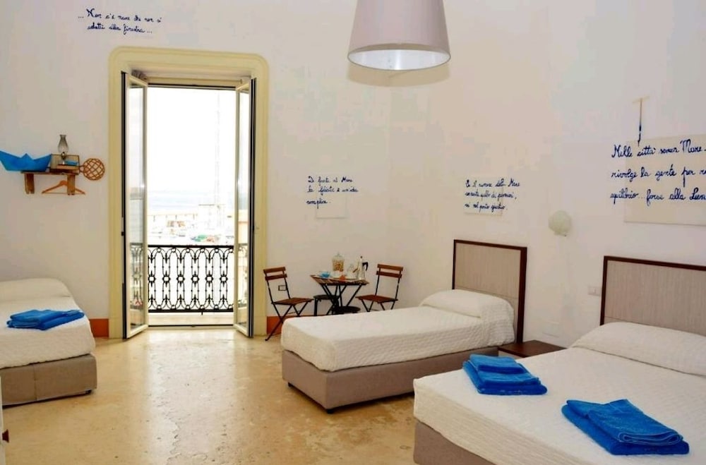 Quadruple Room, Balcony, Sea View