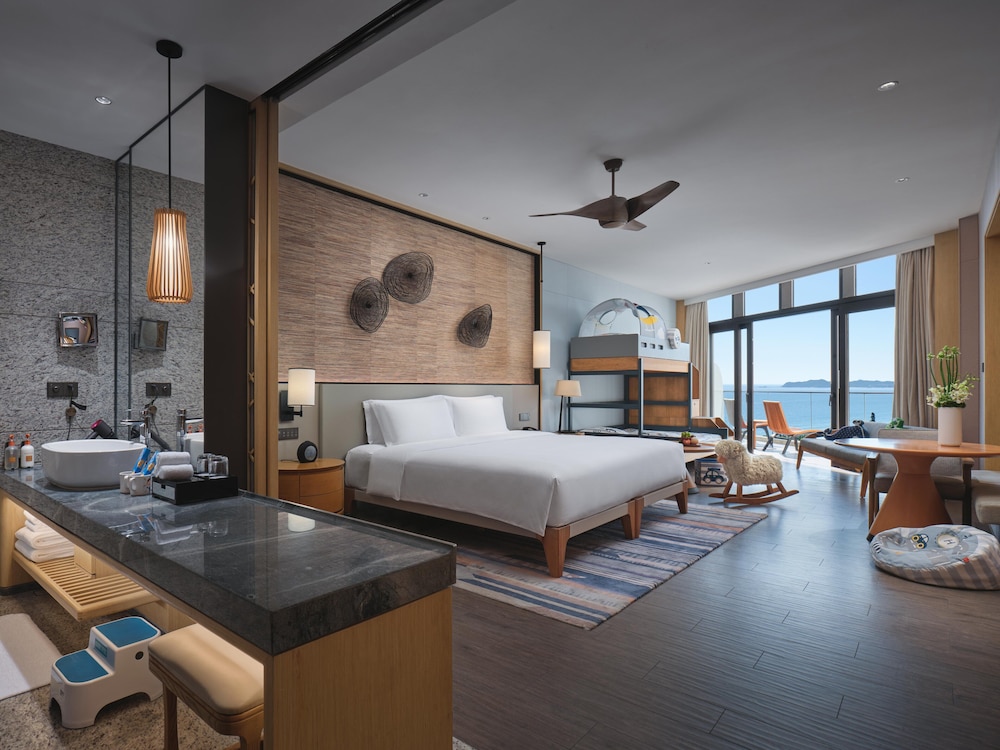 1 King1 bunk Standard Ocean View KidsTheme Balcony