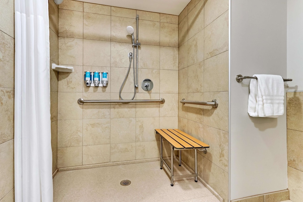 Suite, 1 King Bed with Sofa bed, Accessible (2 Rooms, Hearing, Roll in Shower)