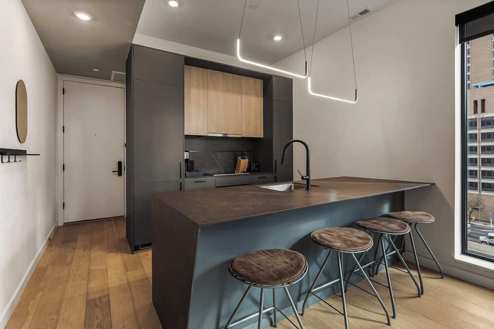 Sosuite Corner 1bed Apt w Roof Deck, Gym, Laundry, Foto 16