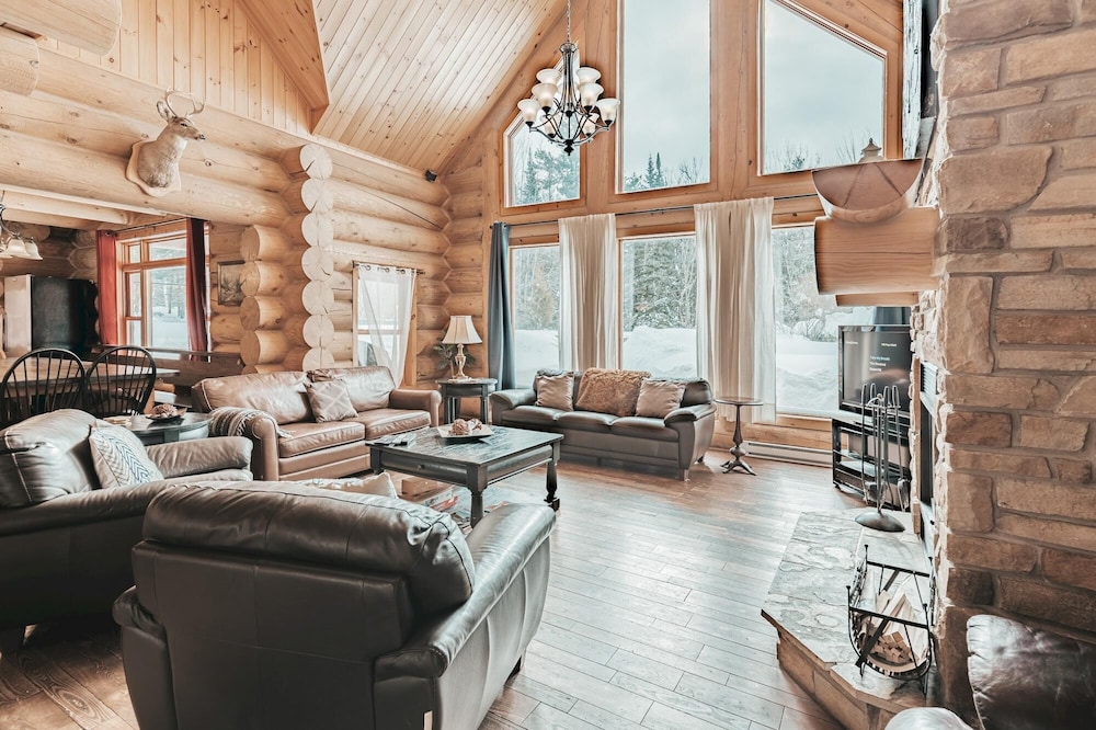 Executive Double 26 - Stunning Luxury log Home With hot tub Sauna Heated Pool, Foto 13