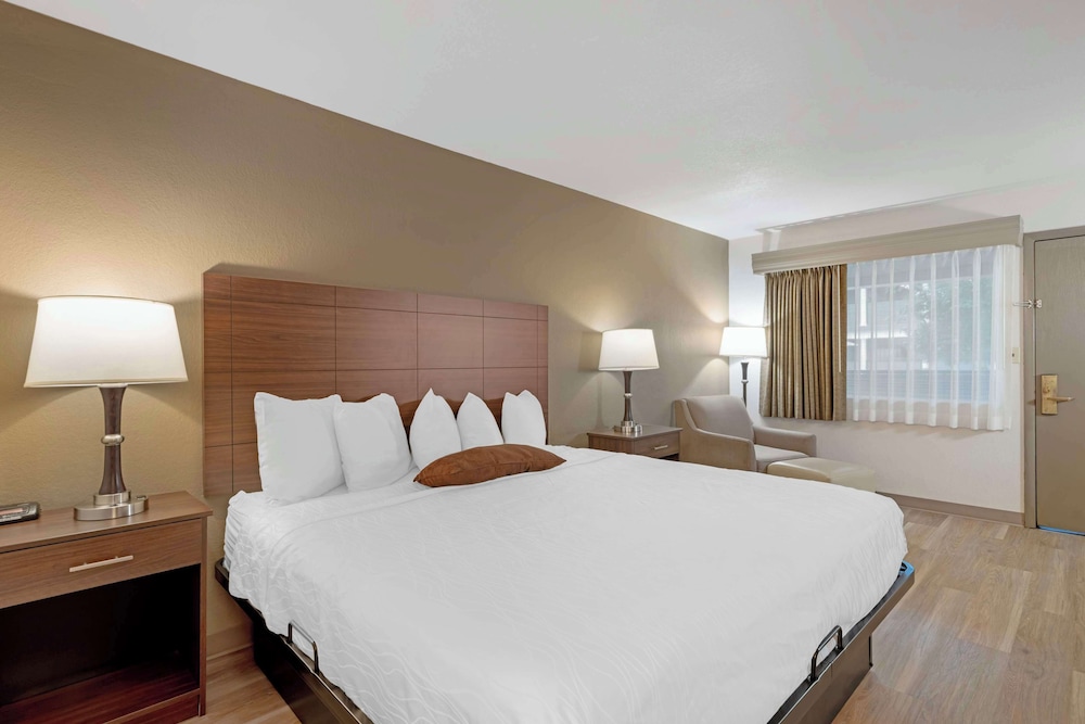 Standard Room, 1 King Bed, Non Smoking, Refrigerator & Microwave (1st Floor) - Photo 1