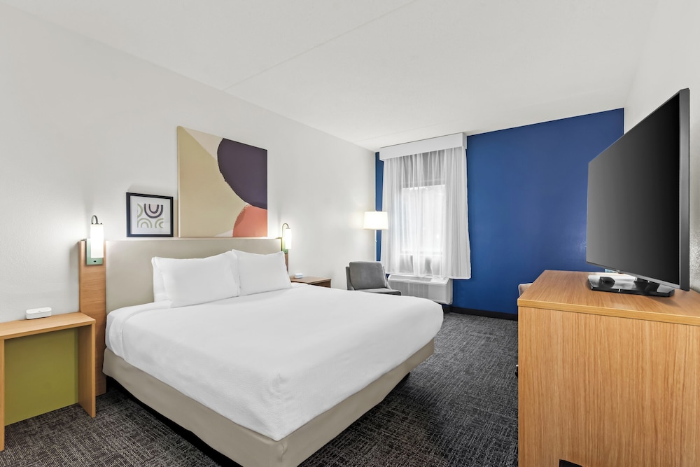 Room, 1 King Bed, Accessible (Mobility, Roll-In Shower) - Photo 1
