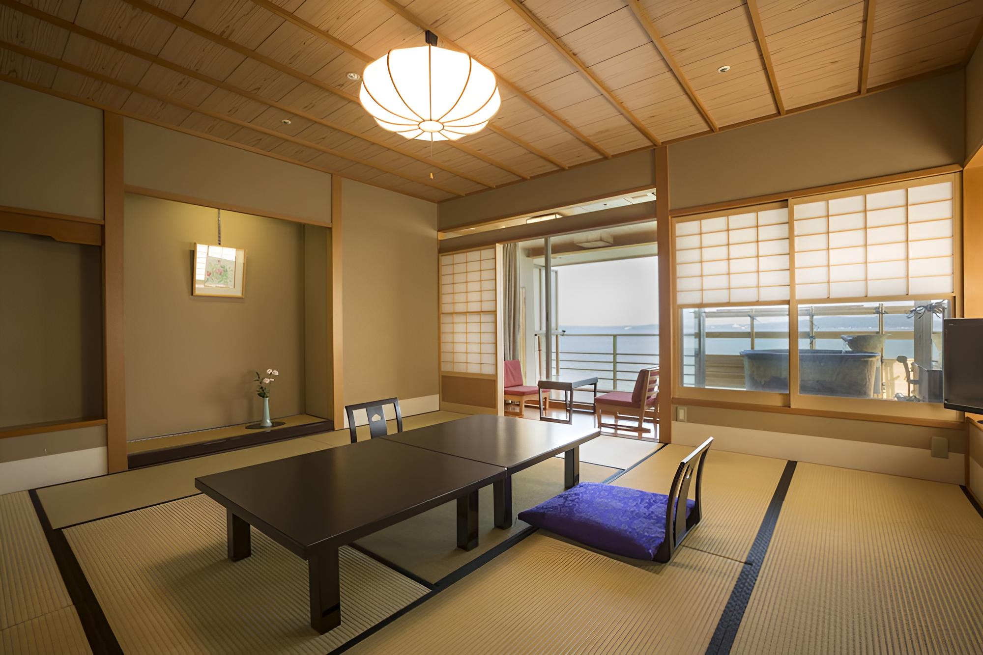 Japanese-Style Room with Open-Air Bath (No Mineral Springs), Ocean View, Non Smoking photo 1