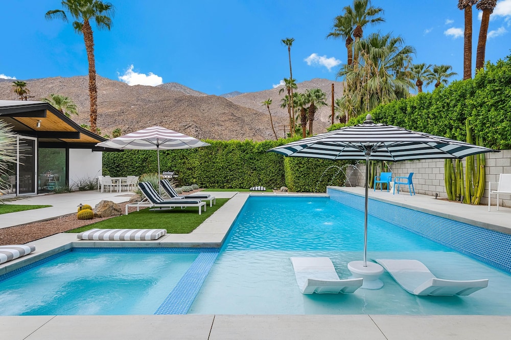 5 Palms Desert Eichler - Mid-century Modern w Pool, Billede 43